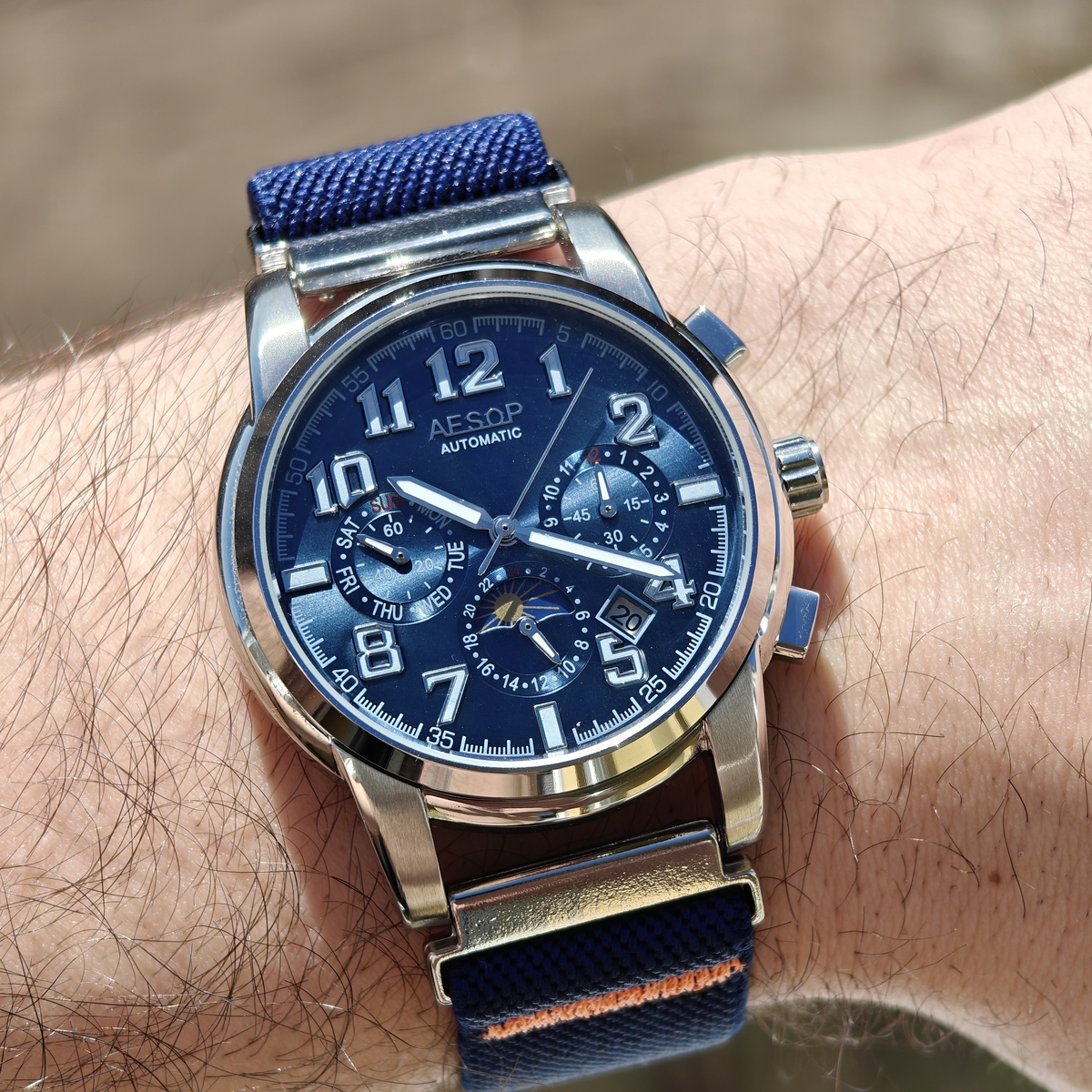 Aesop Original Indigo Blue, 2 ремінці - 8