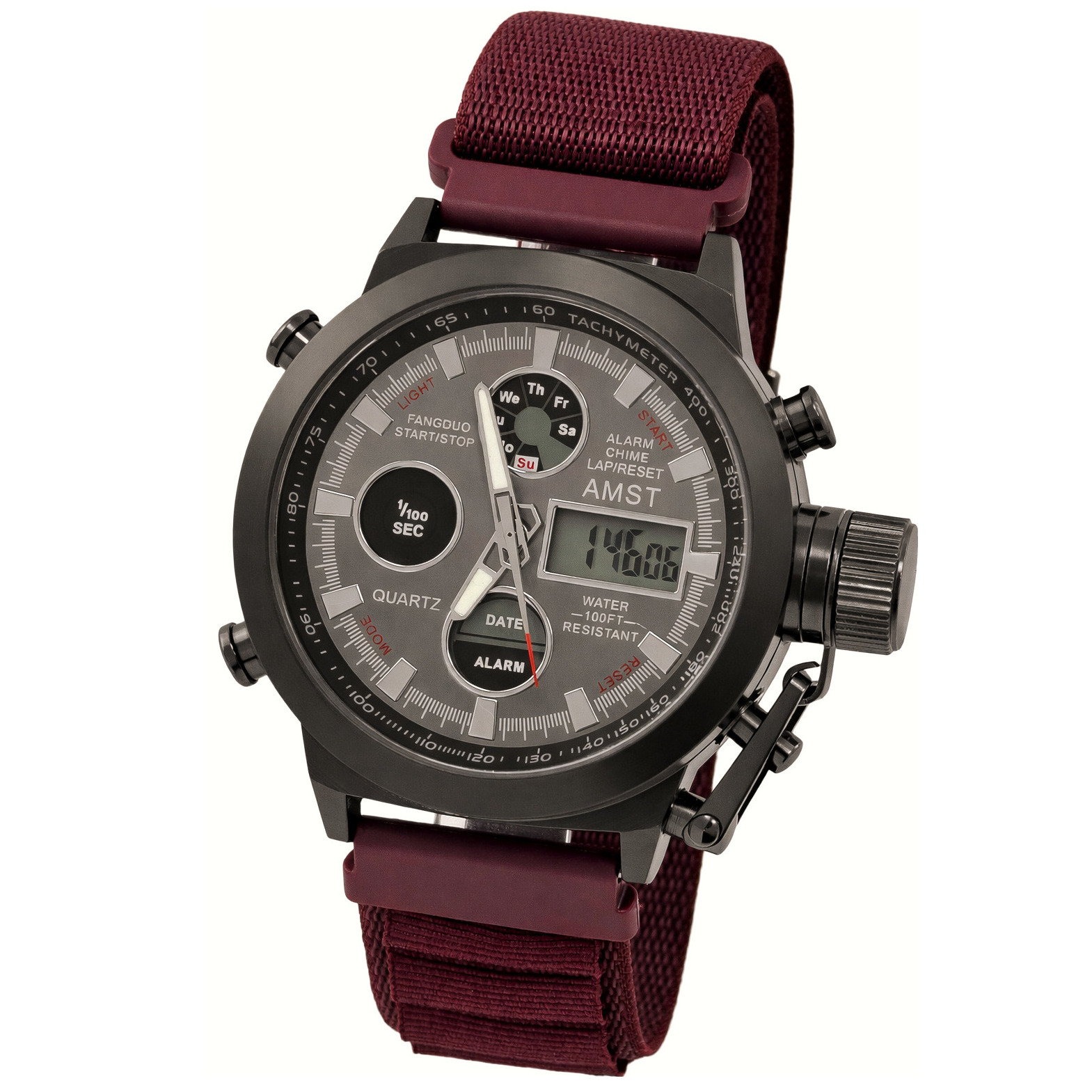 AMST Mountain Bordo, 2 ремінці - 2