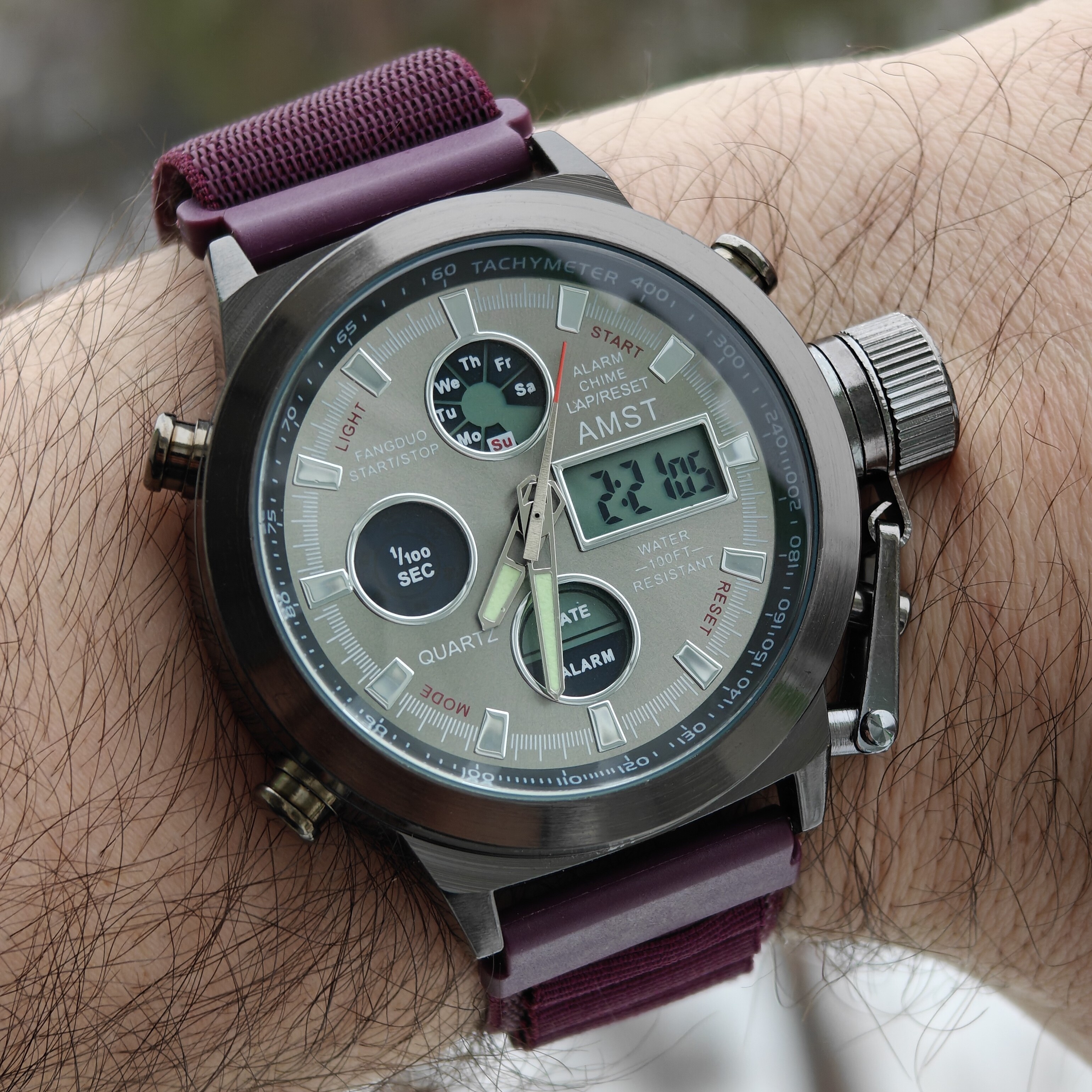 AMST Mountain Bordo, 2 ремінці - 7