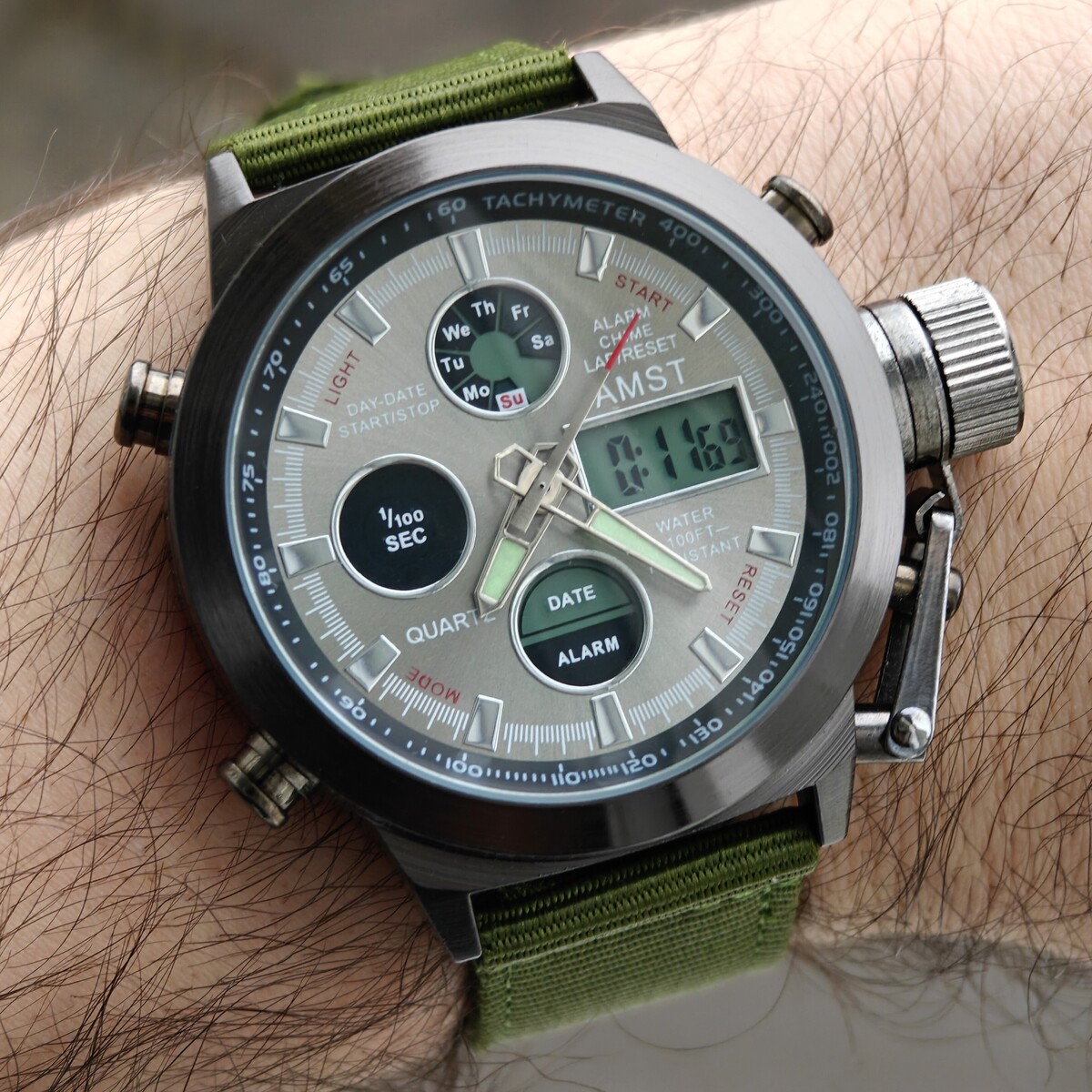 AMST Mountain Green, 2 ремінці - 8