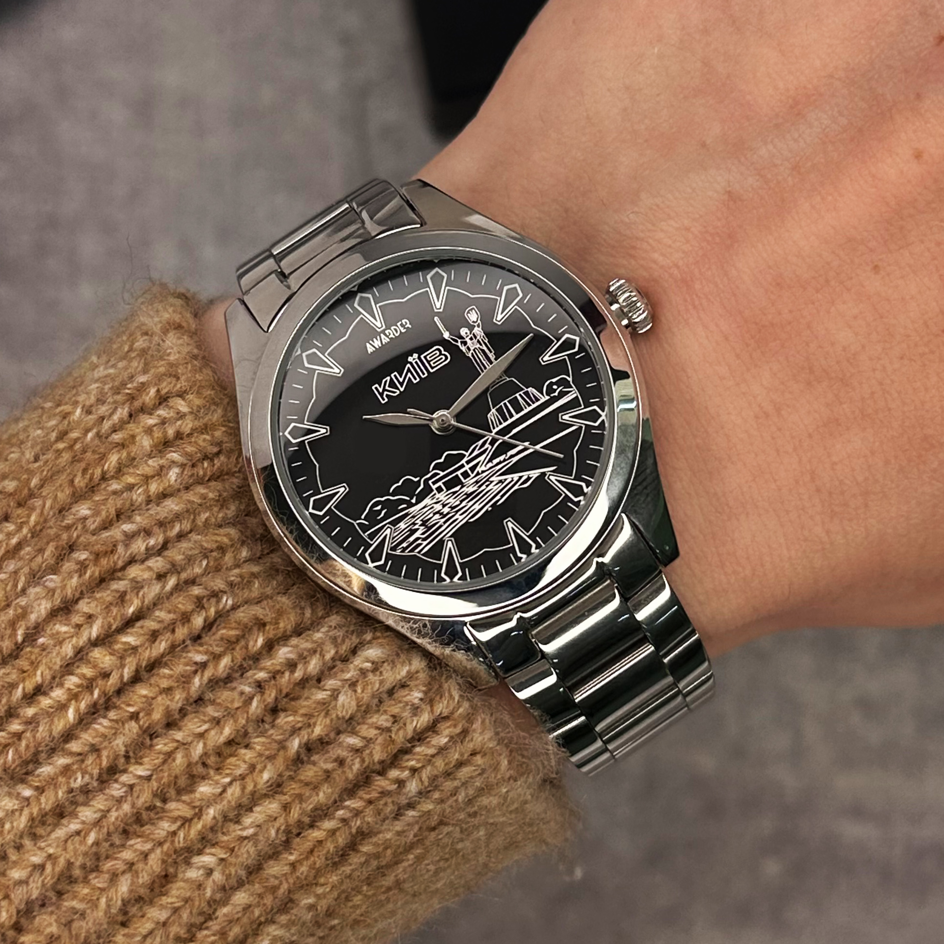 Awarder 035 Київ I Silver-Black - 2