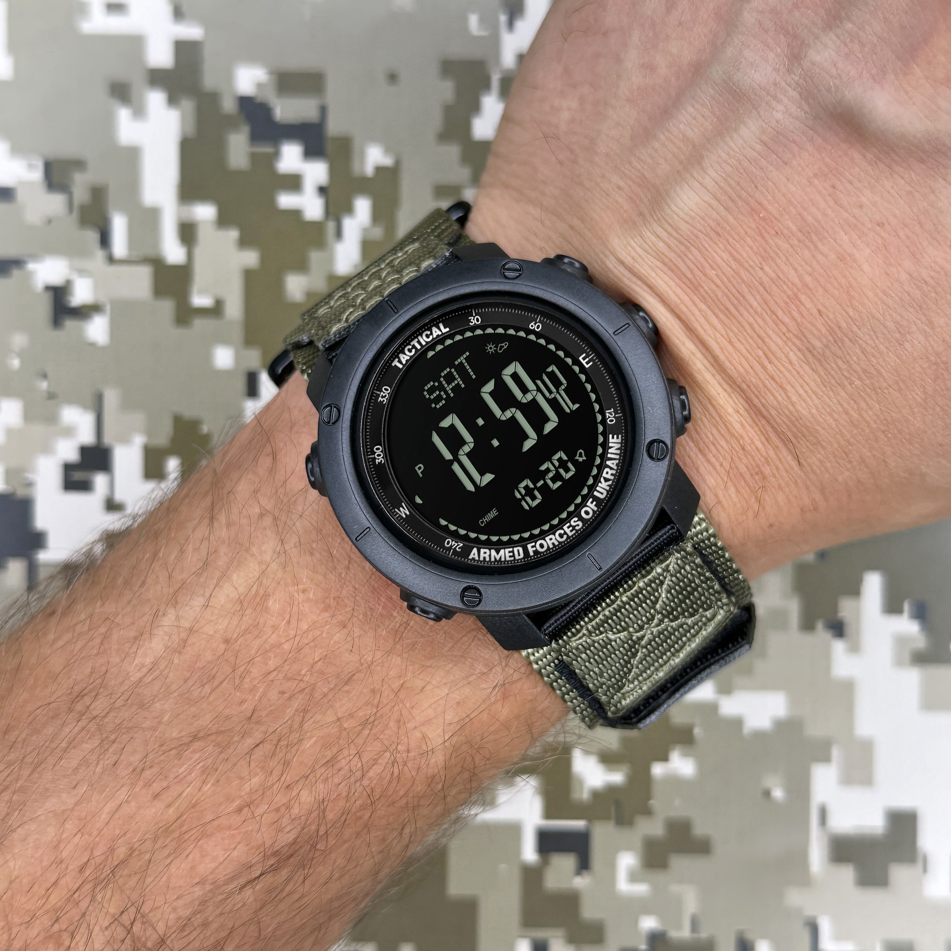 Awarder 036 Nylon Black-Army Green - 3