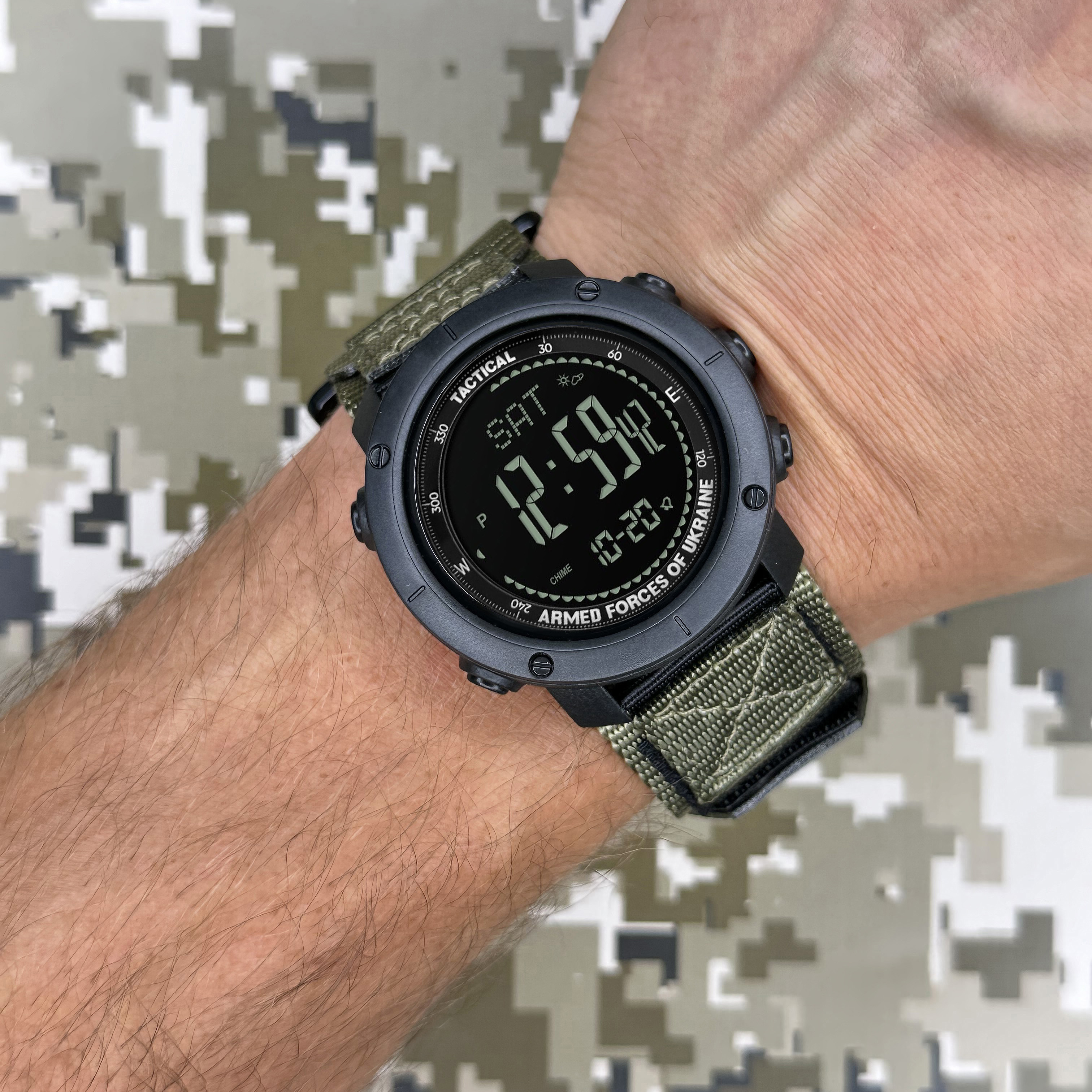 Awarder 036 Nylon Pro Black-Army Green - 3