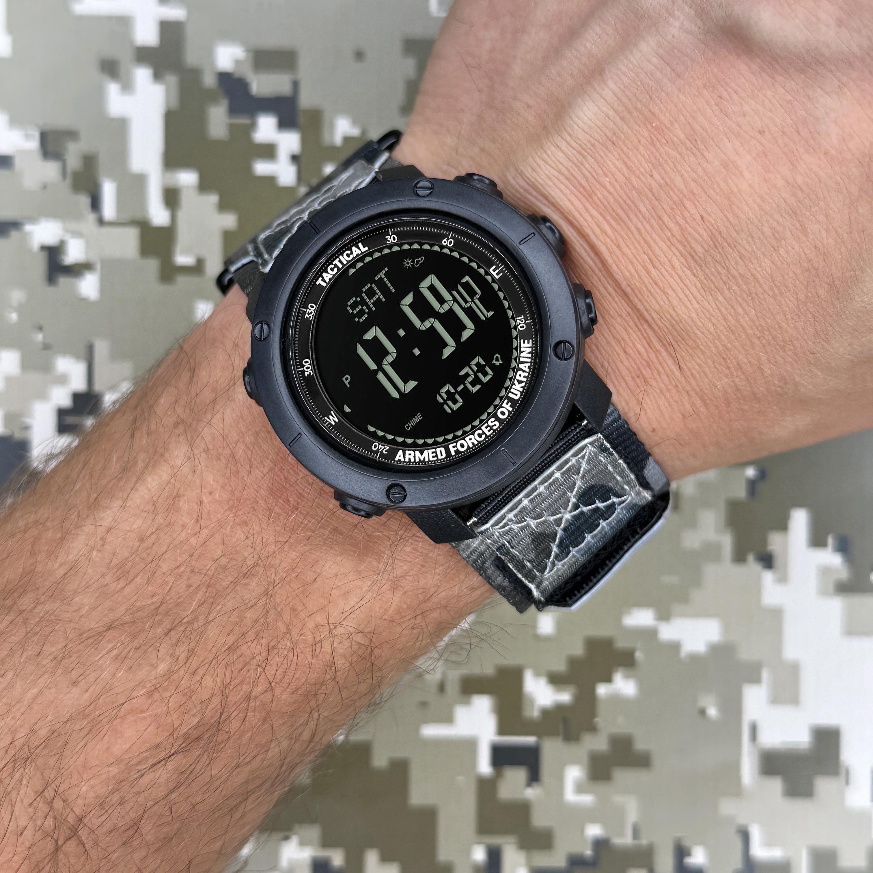 Awarder 036 Nylon Pro Black-Camo Green - 2