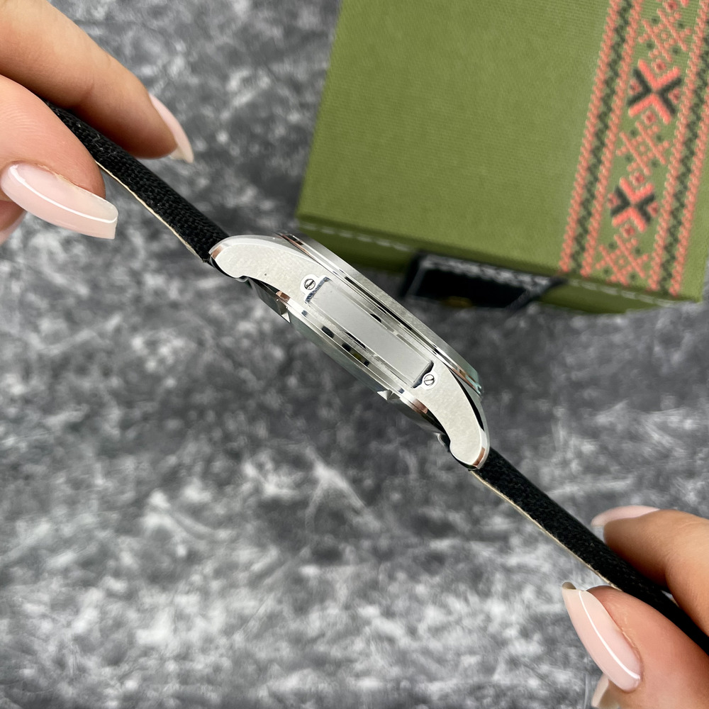 Awarder Embroidery Silver-Green Black Automatic 10ATM - 6