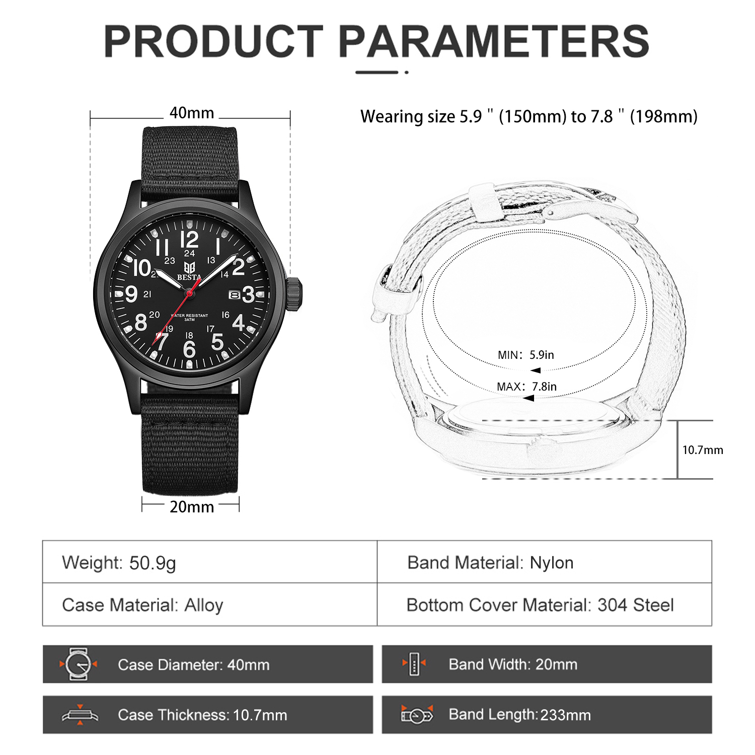 Besta Command Black - 7