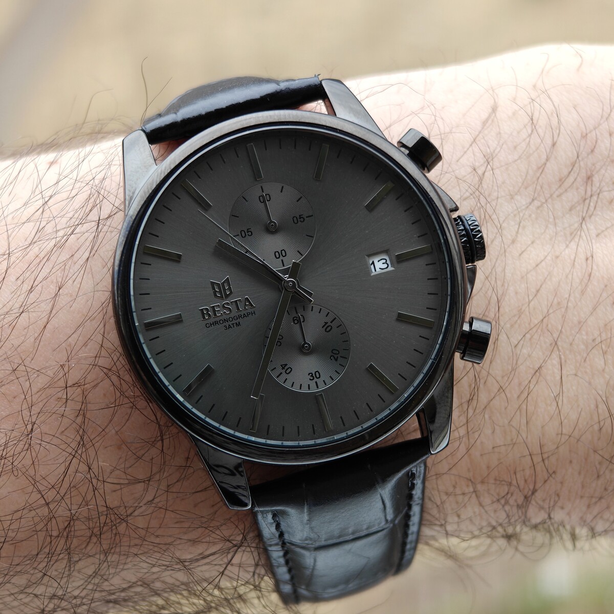 Besta Mars Premium Leather Black, 2 ремінці - 7