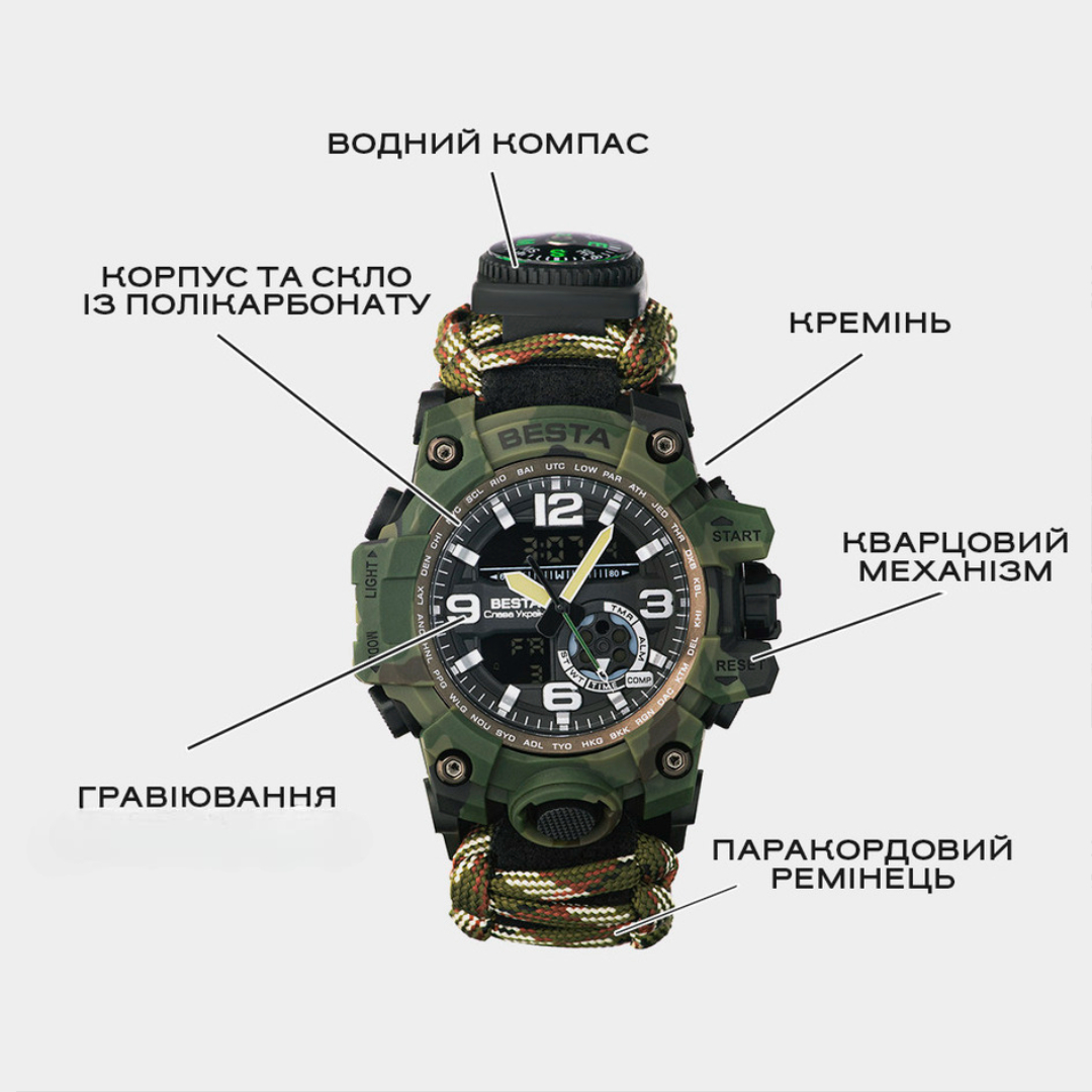 Besta Military з компасом - 4
