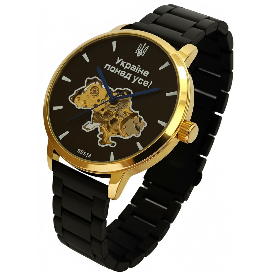 Besta Skeleton Gold Black Metal, 2 ремінці - 2