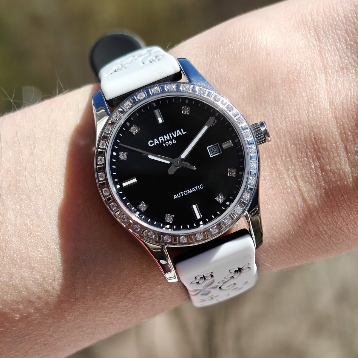 Carnival Luiza Black Flower, 2 ремінці - 7