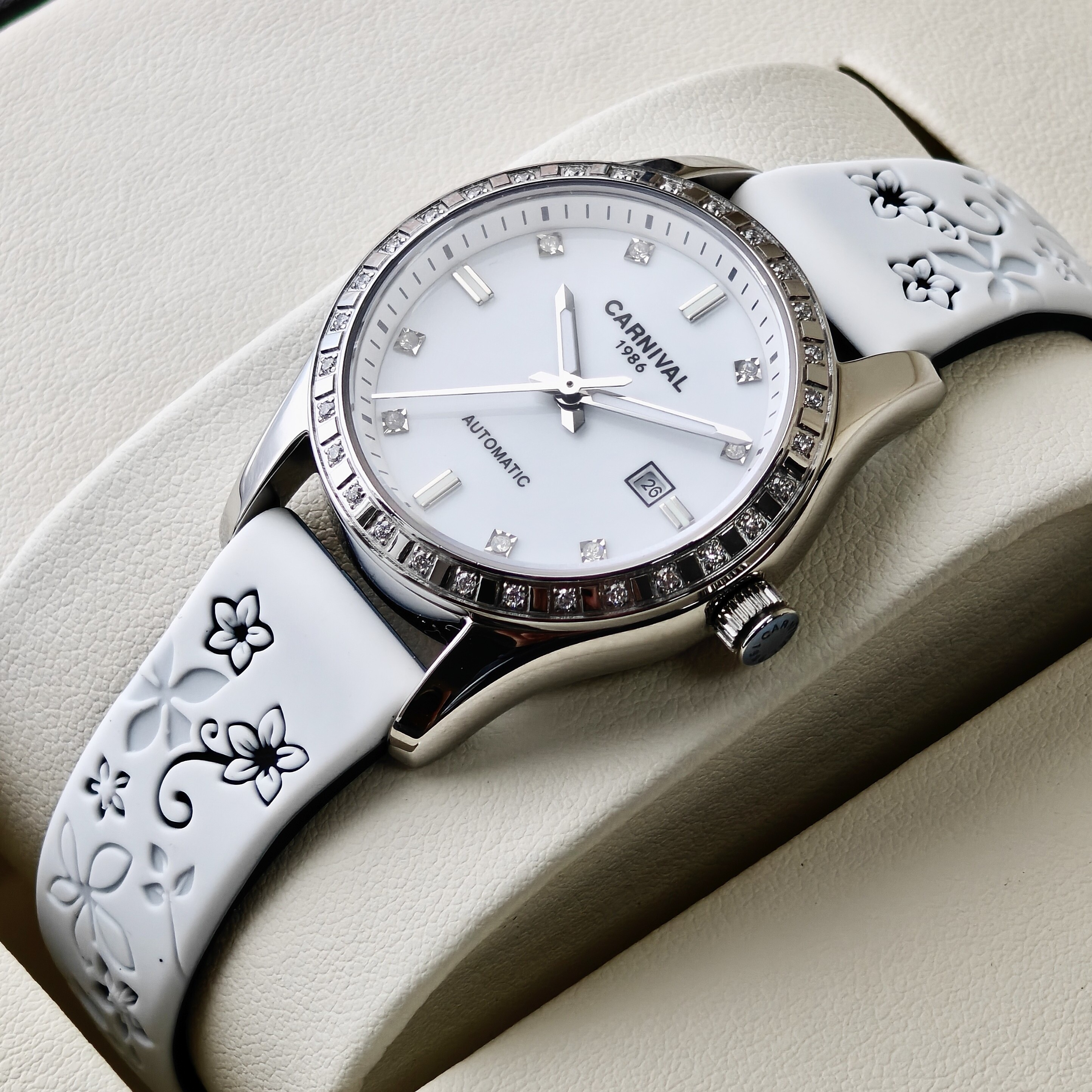 Carnival Luiza White Flower, 2 ремінці - 7