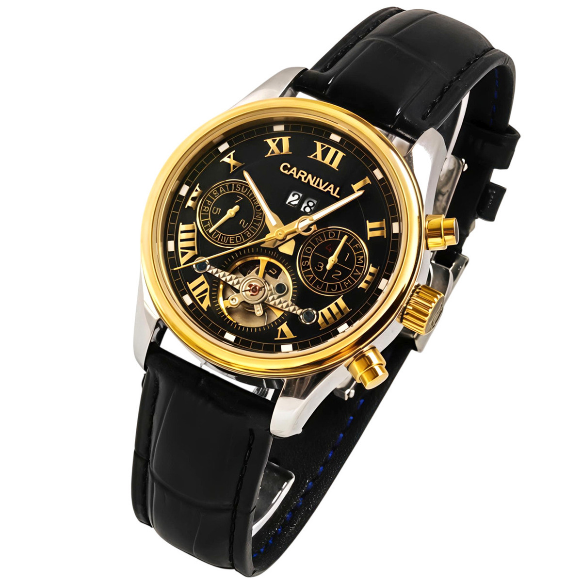 Carnival Sappfire Silver Leather Deluxe, 2 ремінці - 3