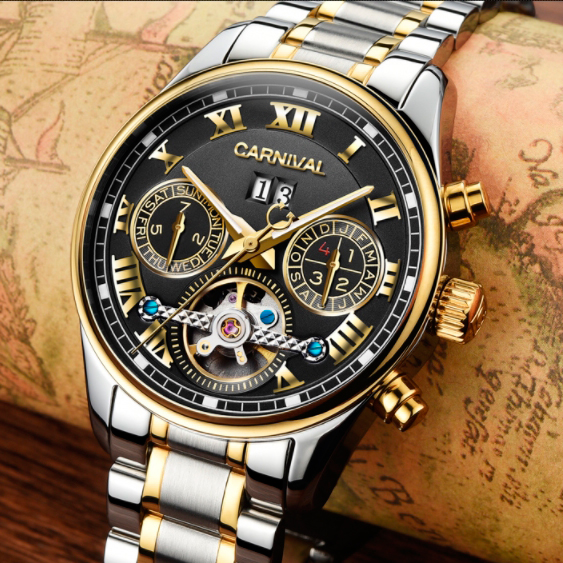 Carnival Sappfire Silver Leather Deluxe, 2 ремінці - 5