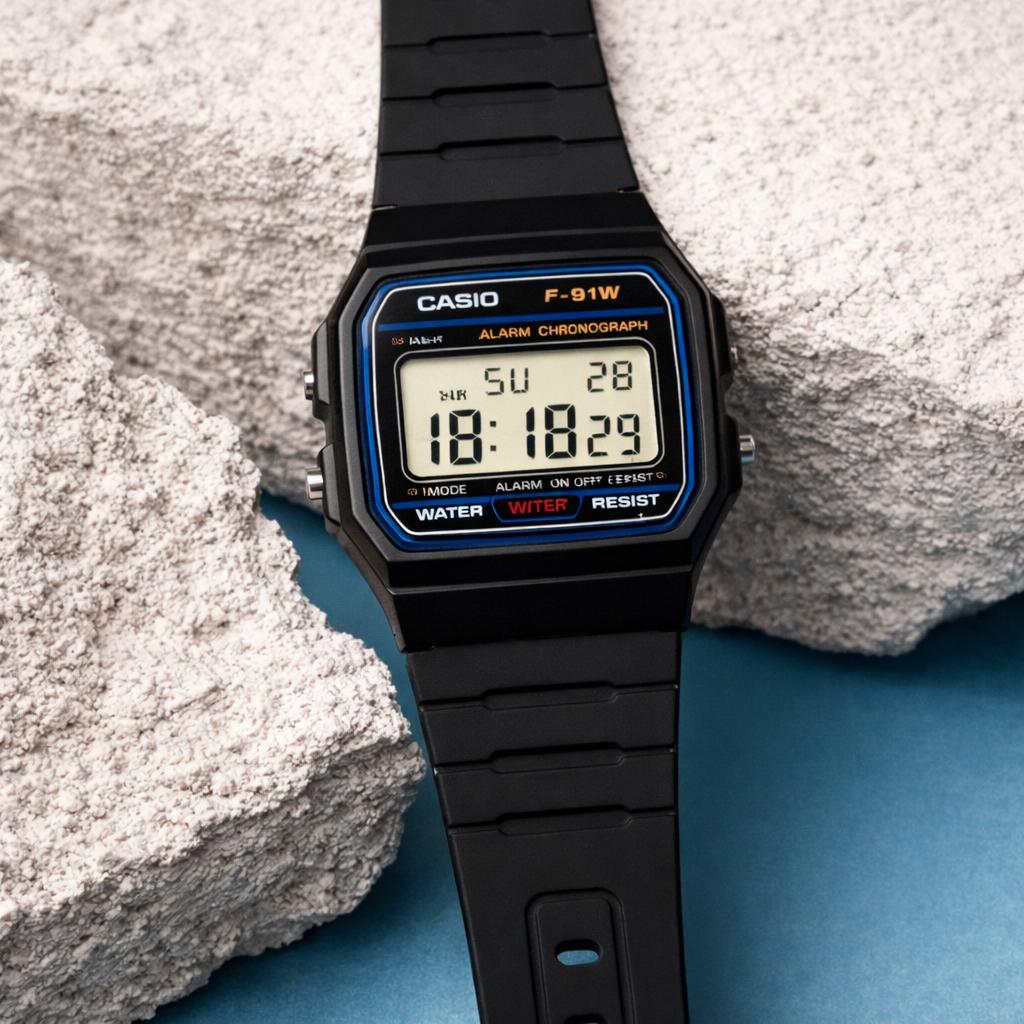 Casio F-91W-1D - 5