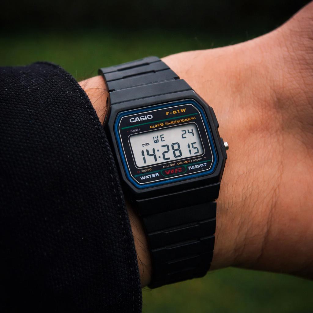 Casio F-91W-1D - 8