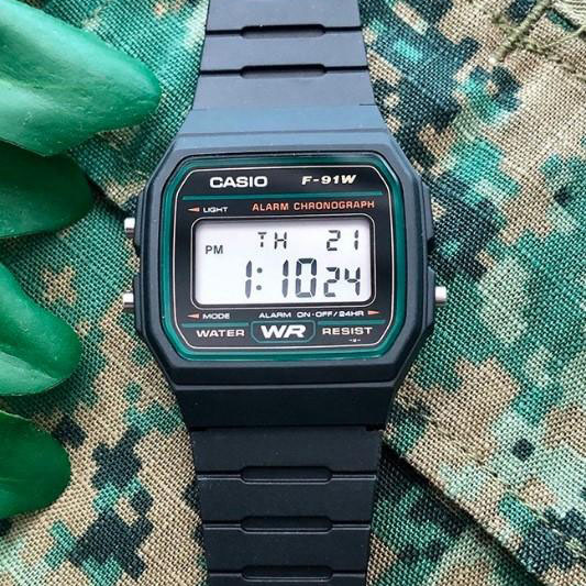 Casio F-91W-3 - 3