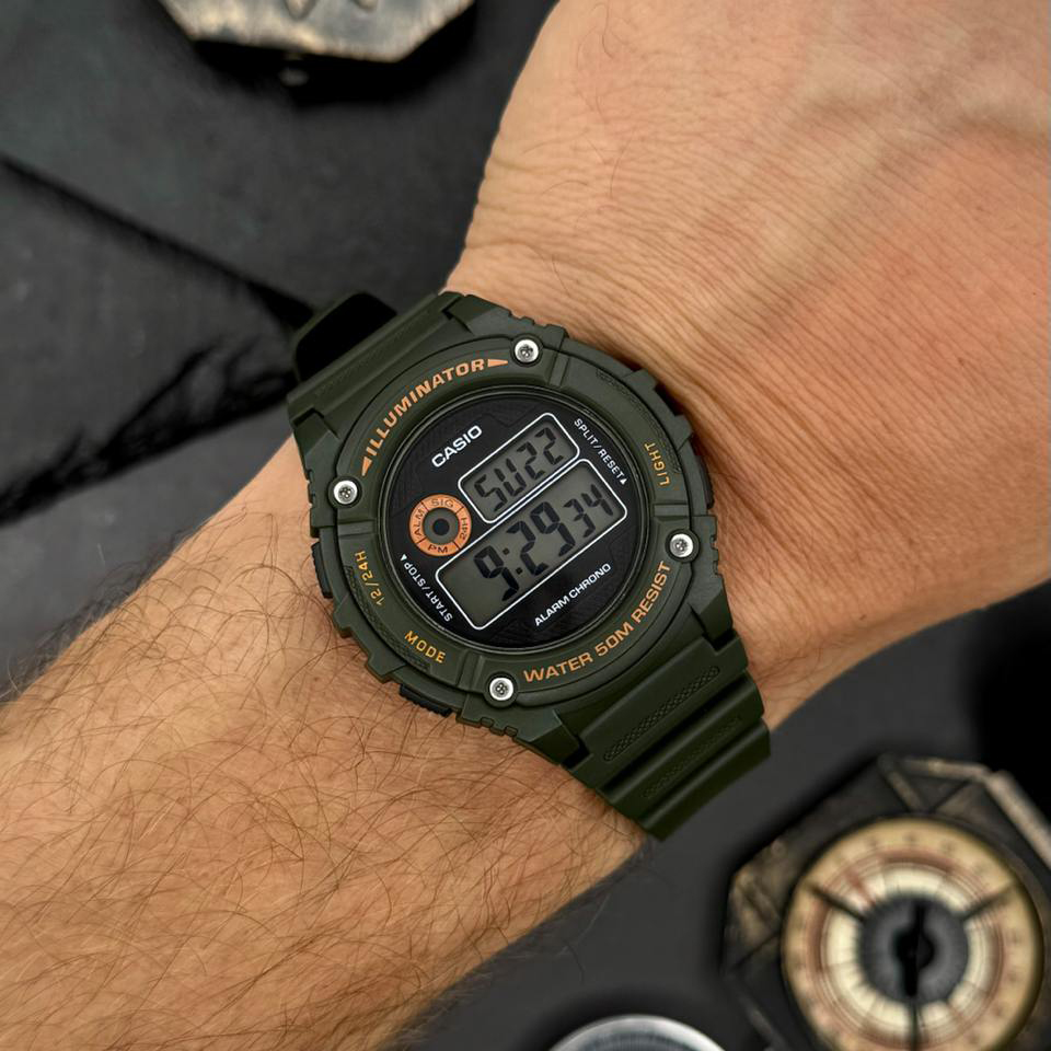 Casio W-216H-3B - 4