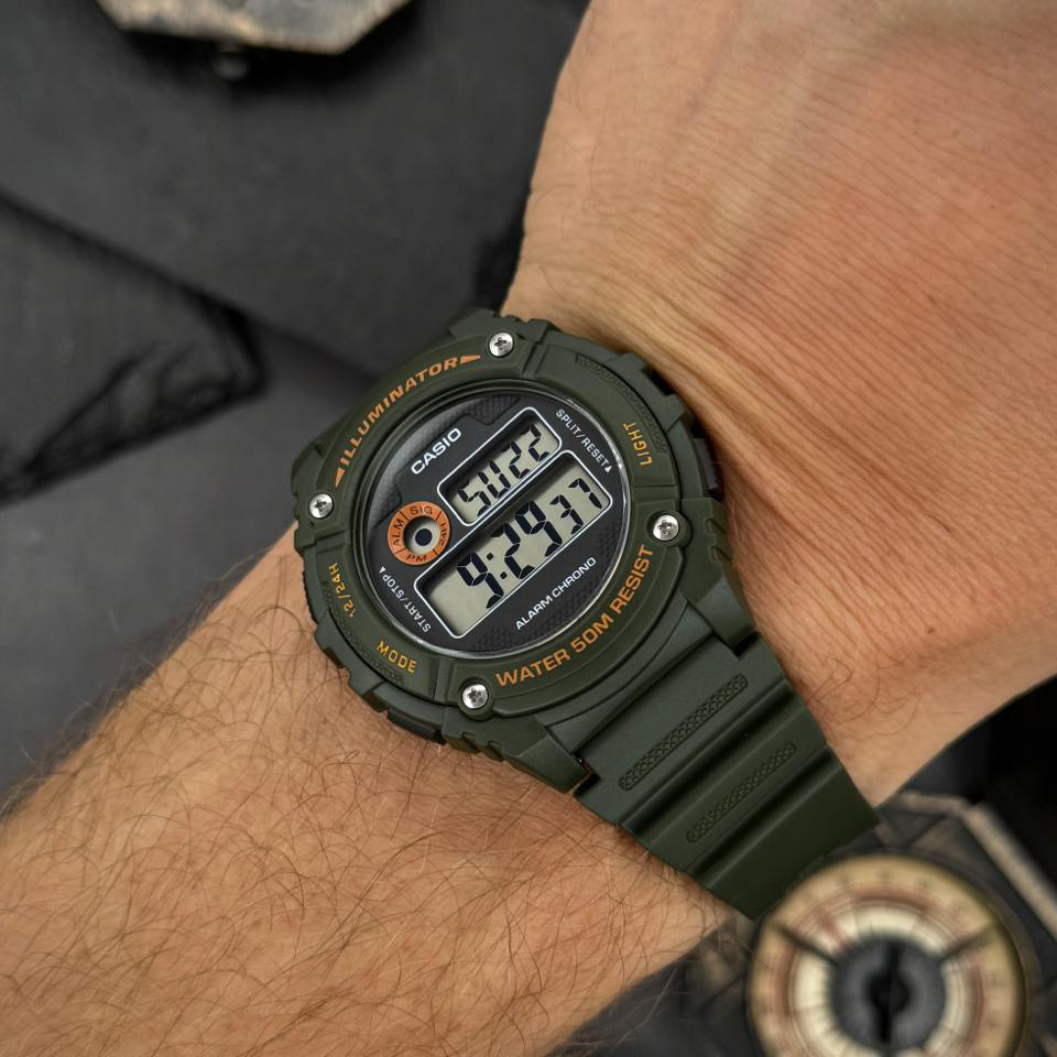 Casio W-216H-3B - 7