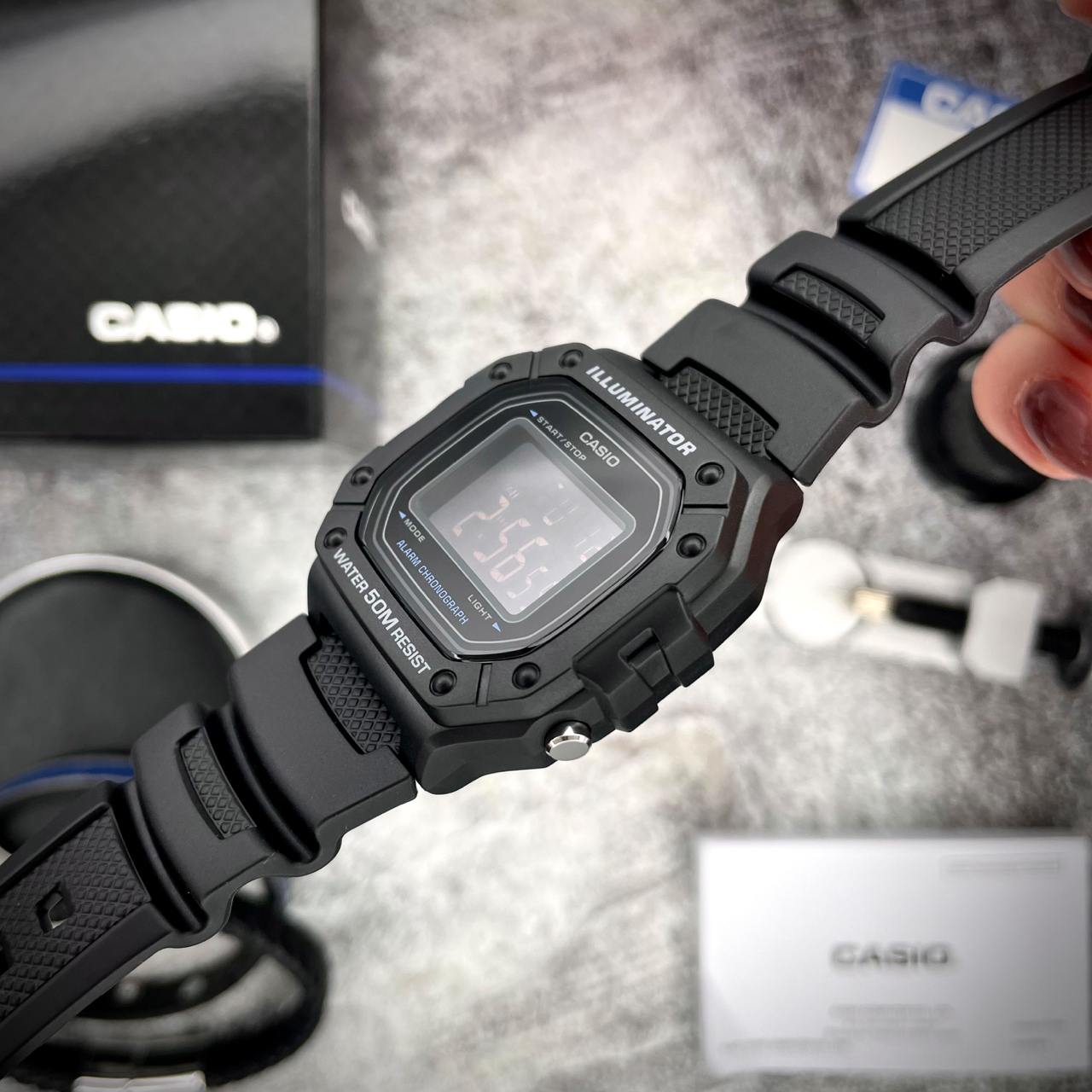 Casio W-218H-1B - 4