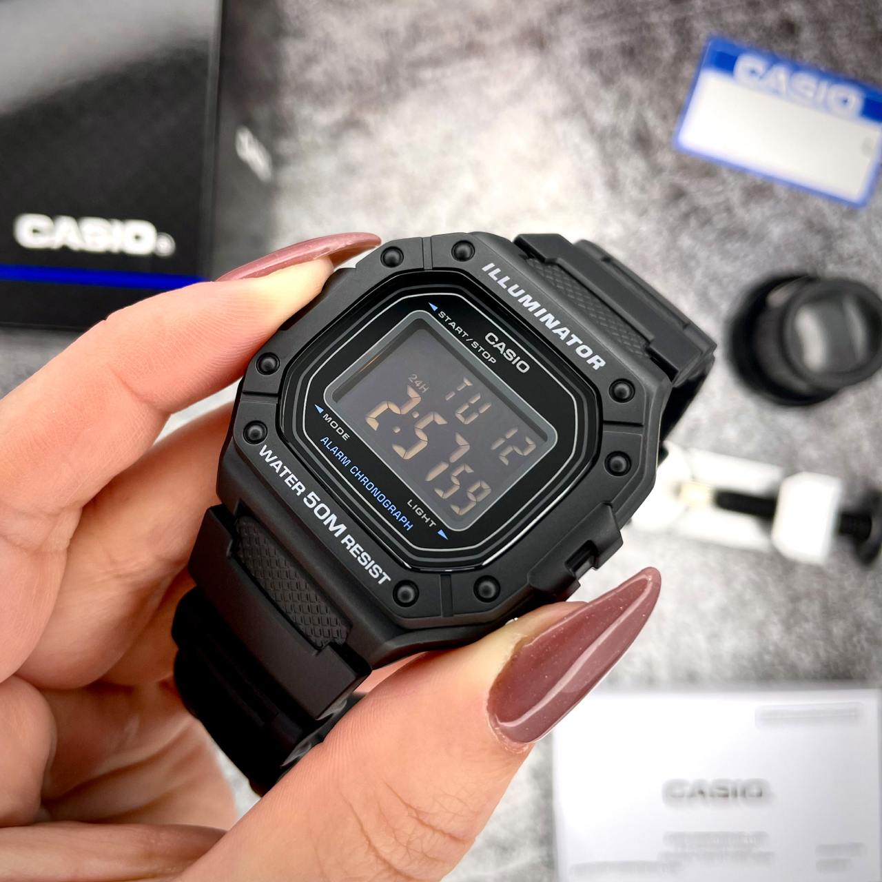 Casio W-218H-1B - 6