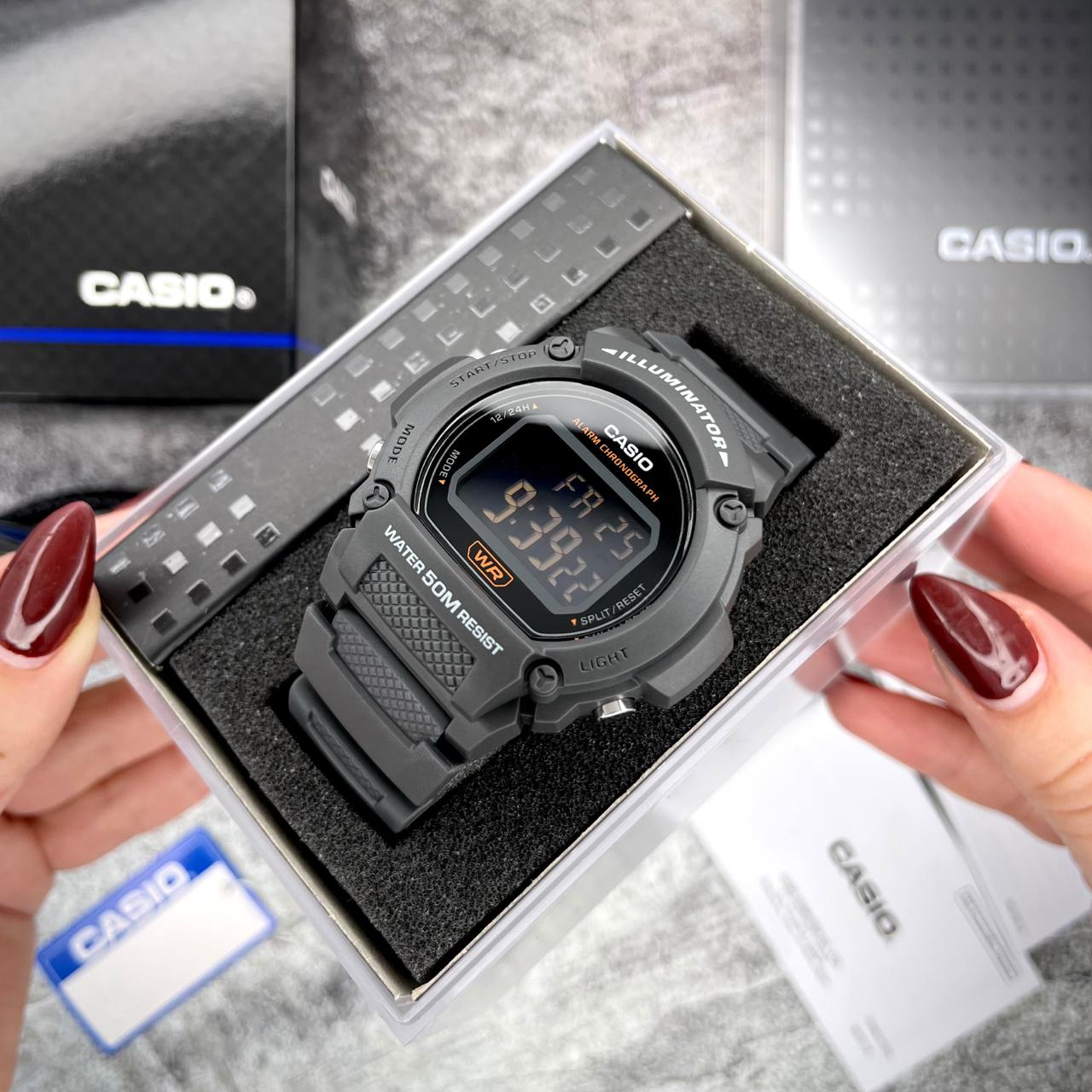 Casio W-219H-8B - 3