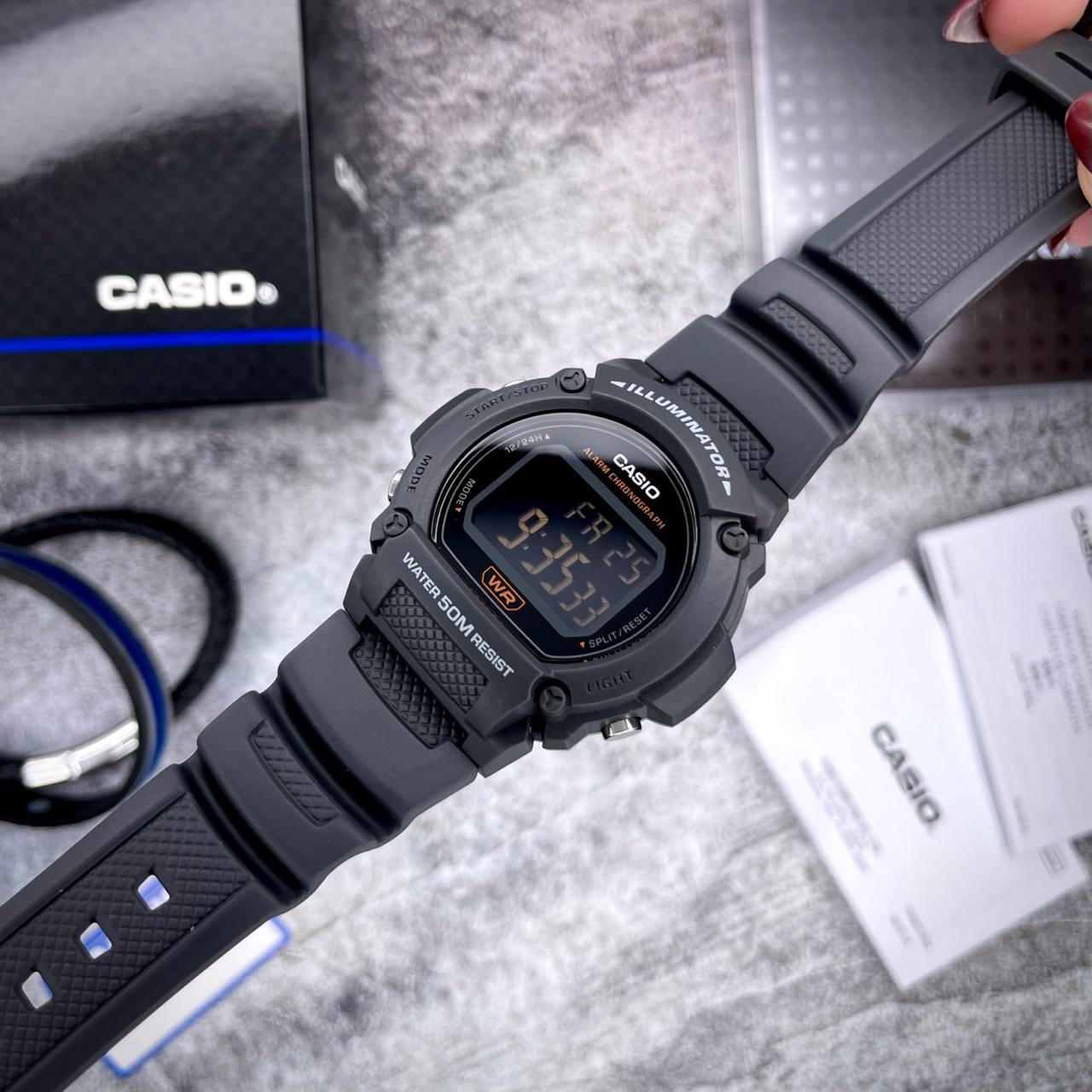 Casio W-219H-8B - 6