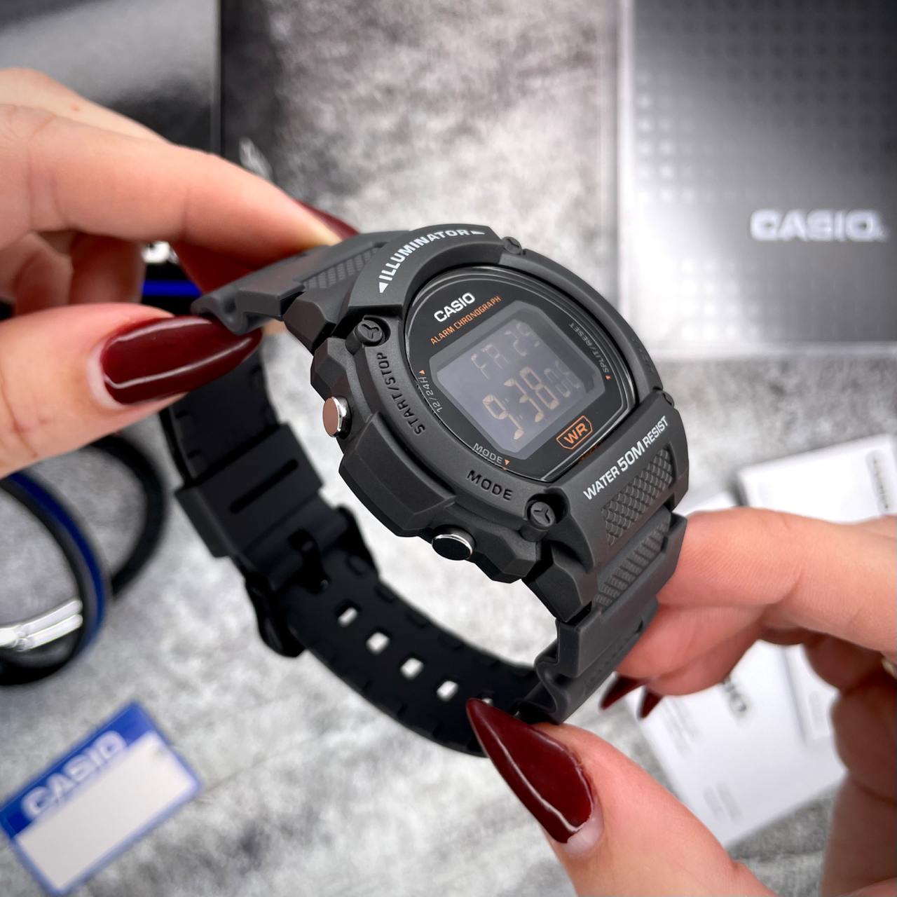 Casio W-219H-8B - 8
