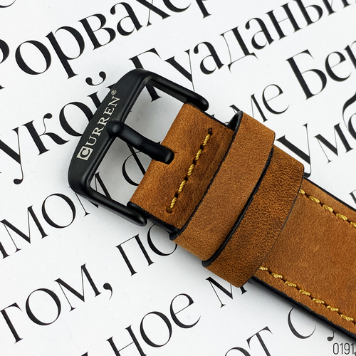 Curren 8299 Black-Gold-Brown - 3