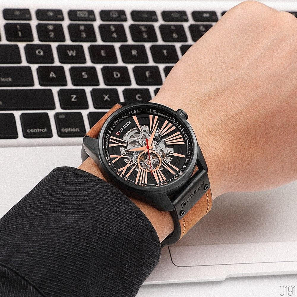 Curren 8299 Black-Gold-Brown - 4