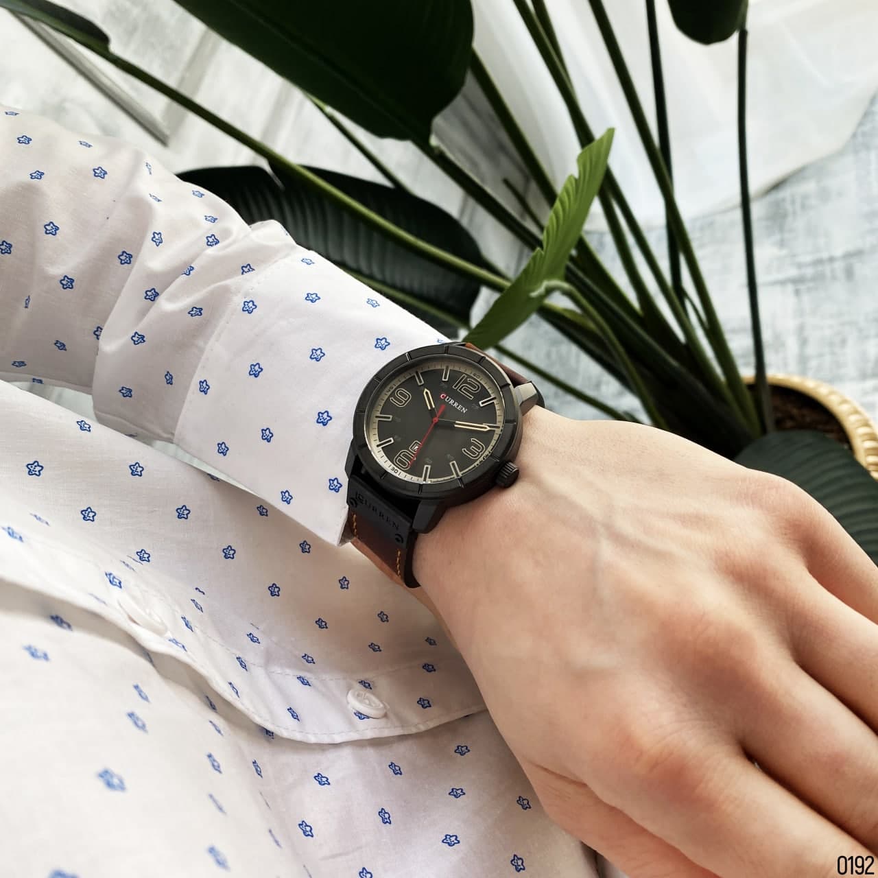 Curren 8327 Black-Brown - 7