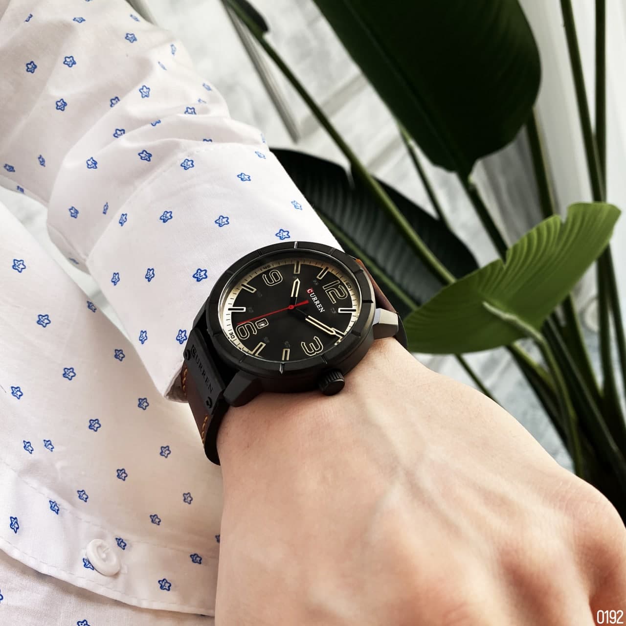 Curren 8327 Black-Brown - 8