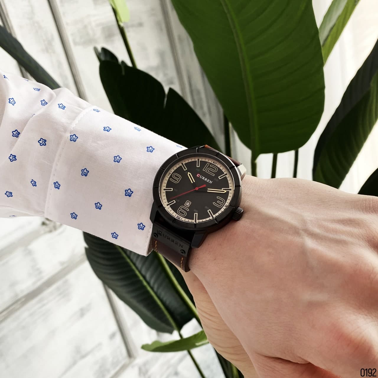 Curren 8327 Black-Brown - 9