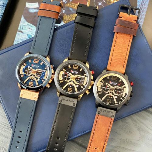 Curren 8329 Black-Brown - 4