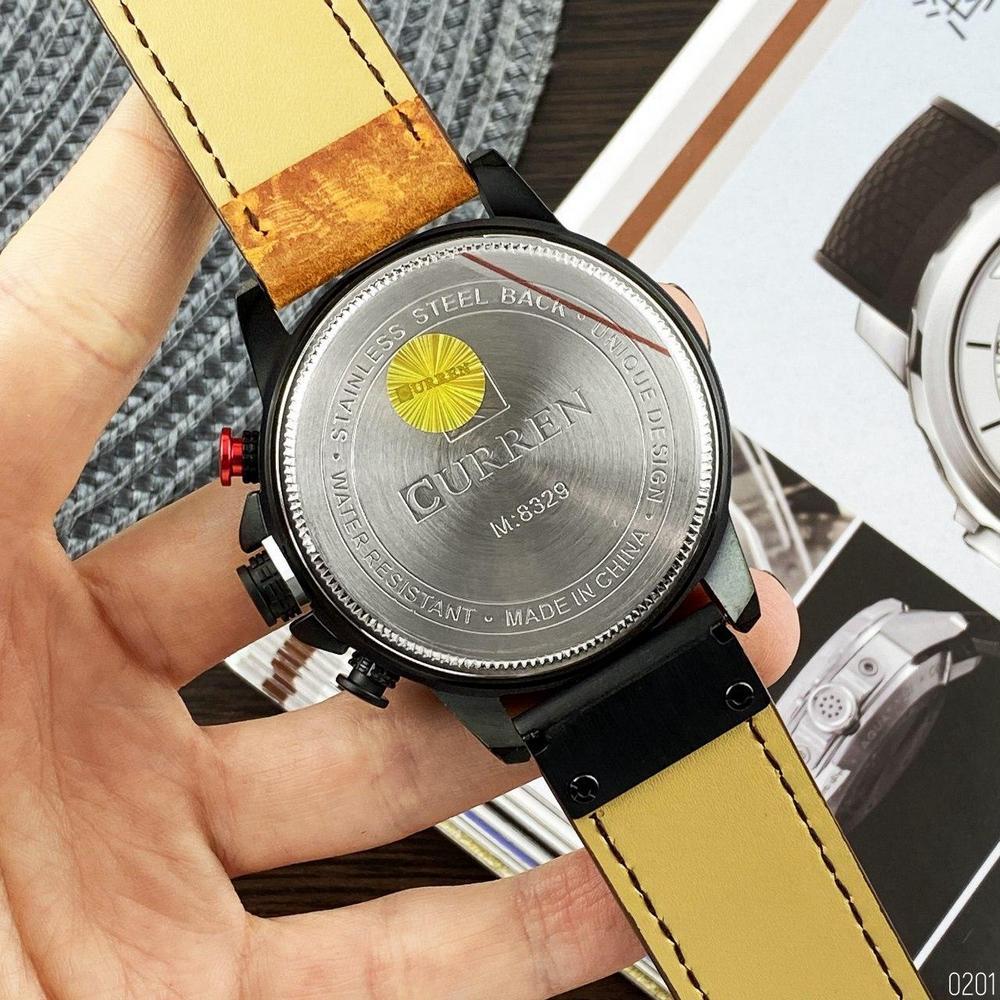 Curren 8329 Black-Brown - 6