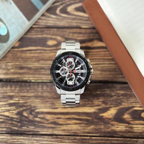 Curren 8336 Silver-Black - 3