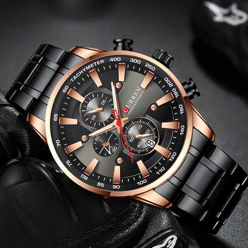 Curren 8351 Black-Cuprum - 2