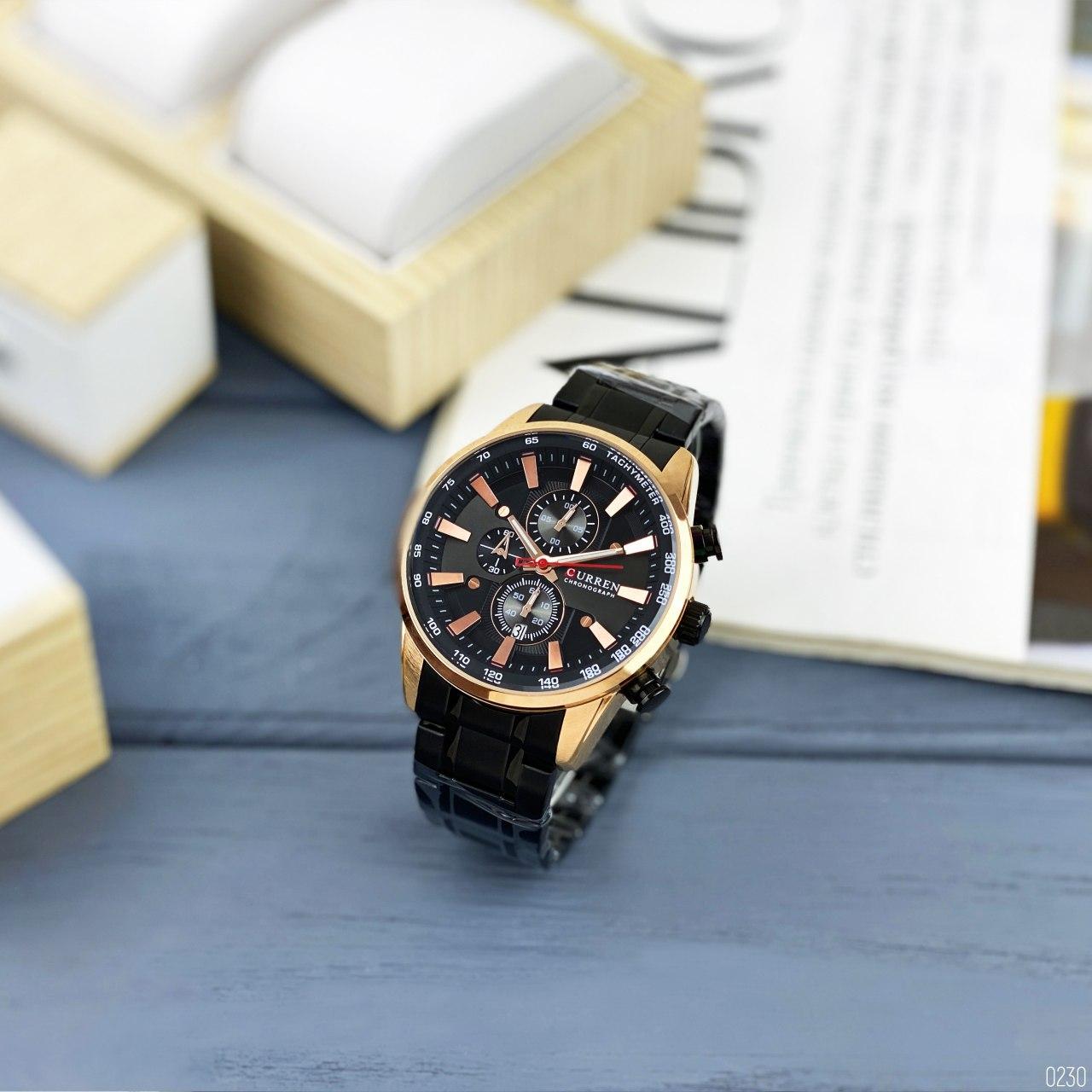 Curren 8351 Black-Cuprum - 4