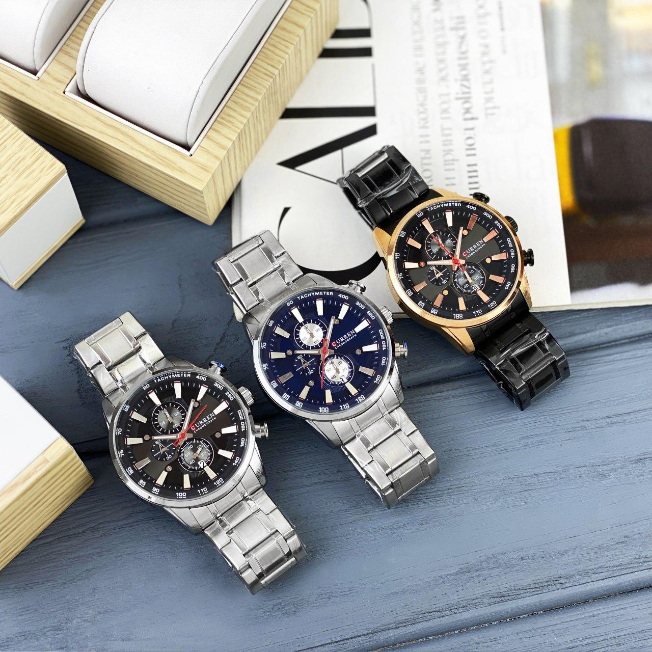 Curren 8351 Black-Cuprum - 5