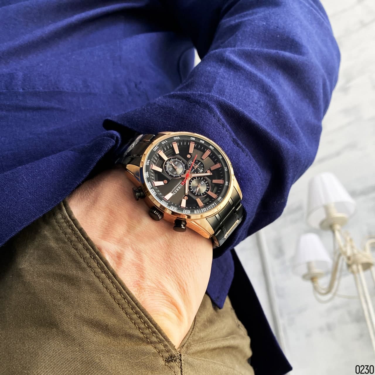 Curren 8351 Black-Cuprum - 6