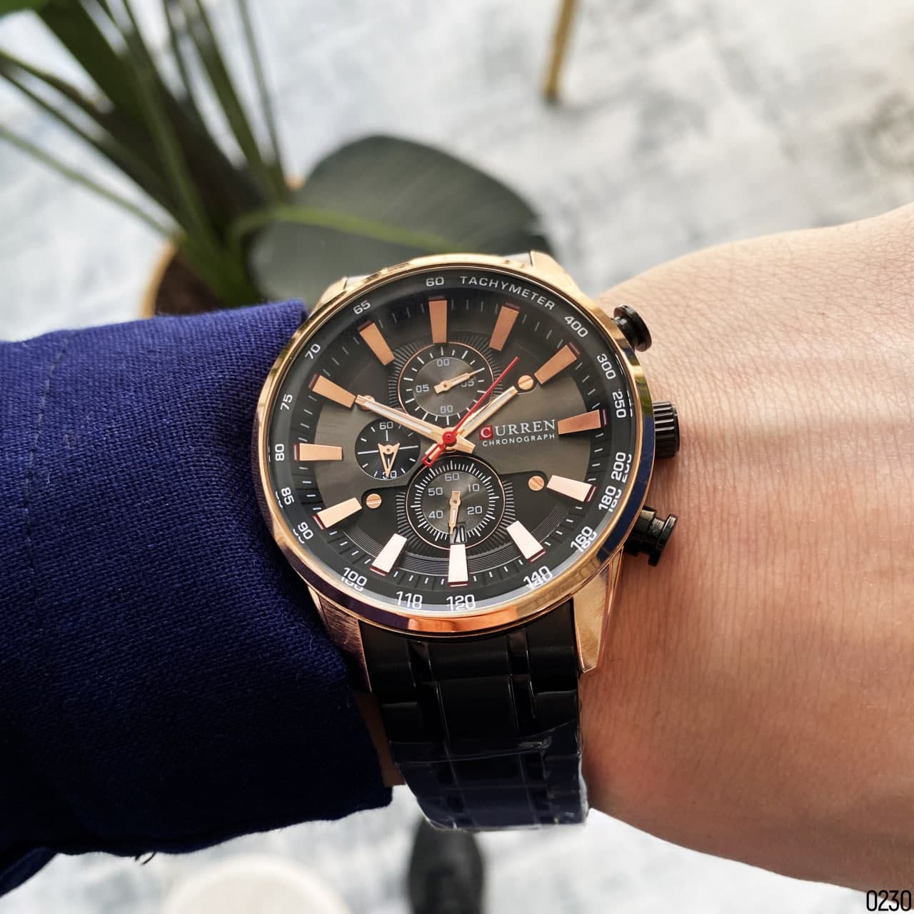 Curren 8351 Black-Cuprum - 7