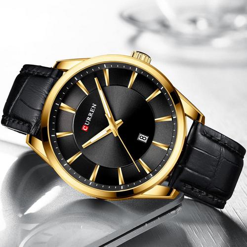 Curren 8365 Black-Gold - 2