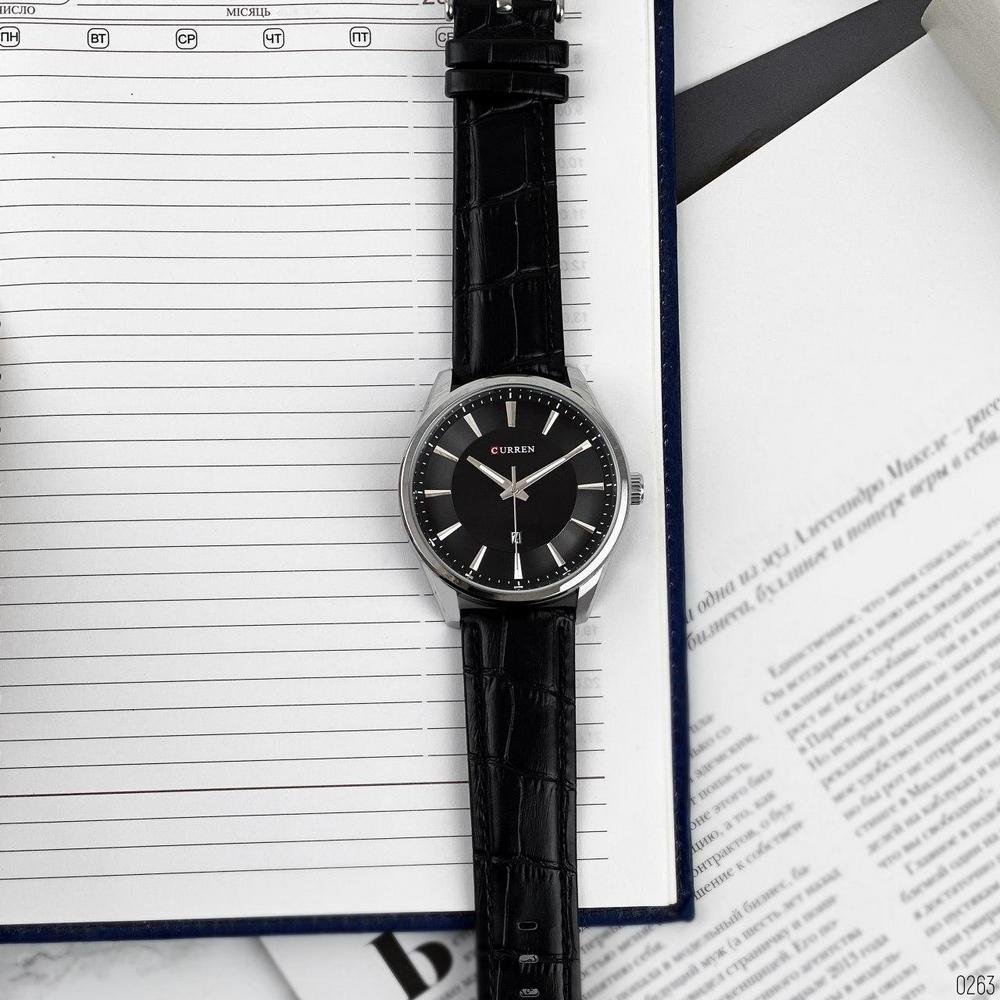 Curren 8365 Silver-Black - 2