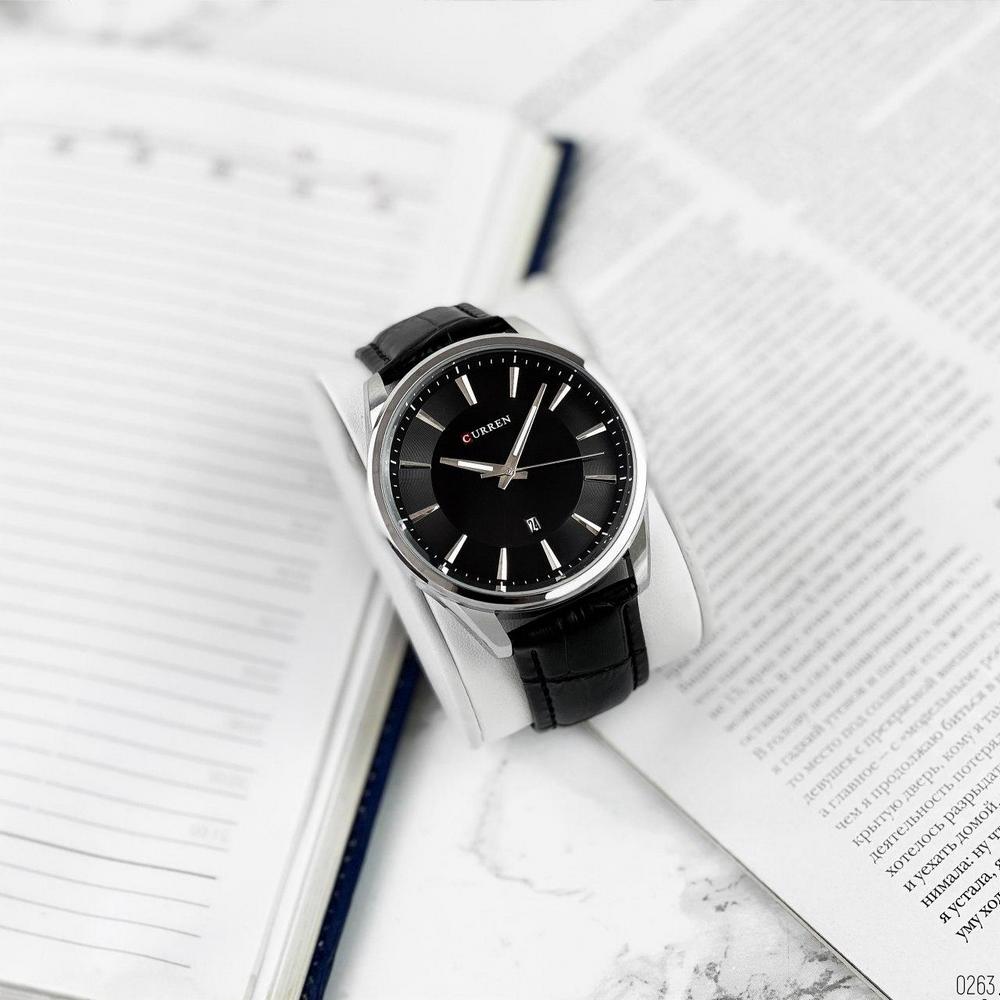 Curren 8365 Silver-Black - 3