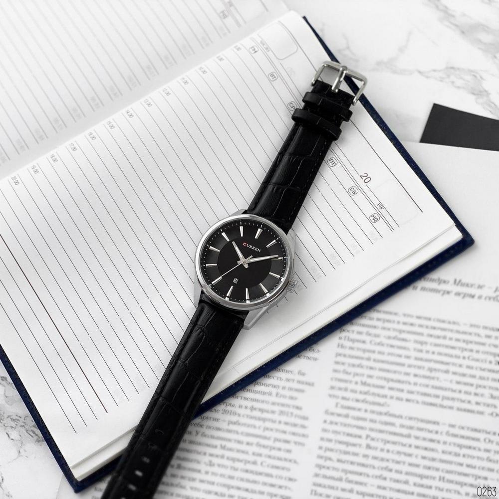 Curren 8365 Silver-Black - 4