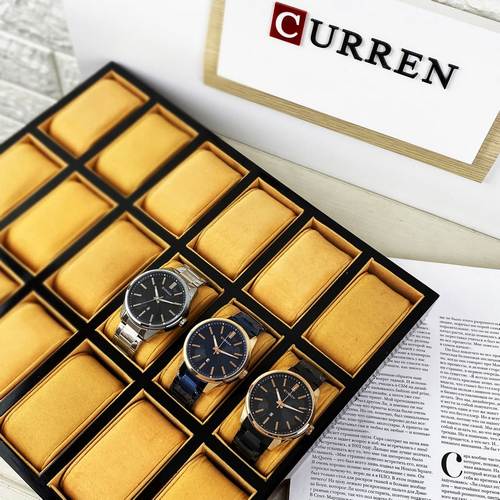 Curren 8366 Black-Gold - 8