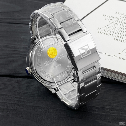 Curren 8366 Silver-Black - 3