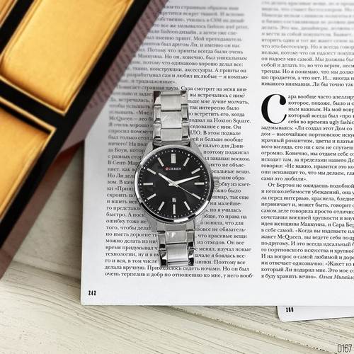 Curren 8366 Silver-Black - 7