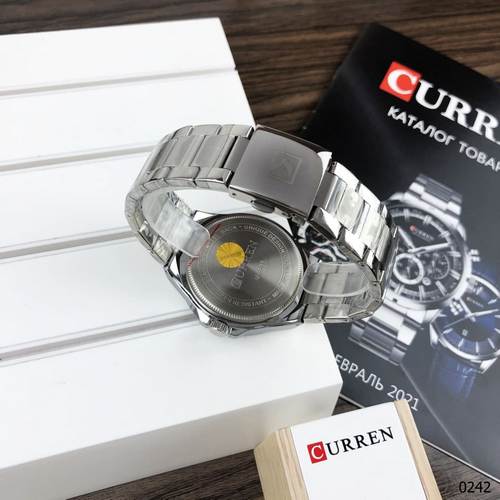 Curren 8375 Silver-Black - 6