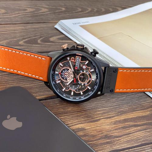 Curren 8380 Black-Brown - 3