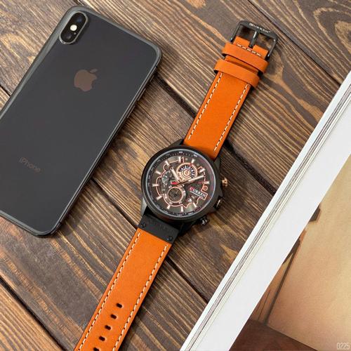 Curren 8380 Black-Brown - 4